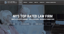 Desktop Screenshot of katz-law-firm.com